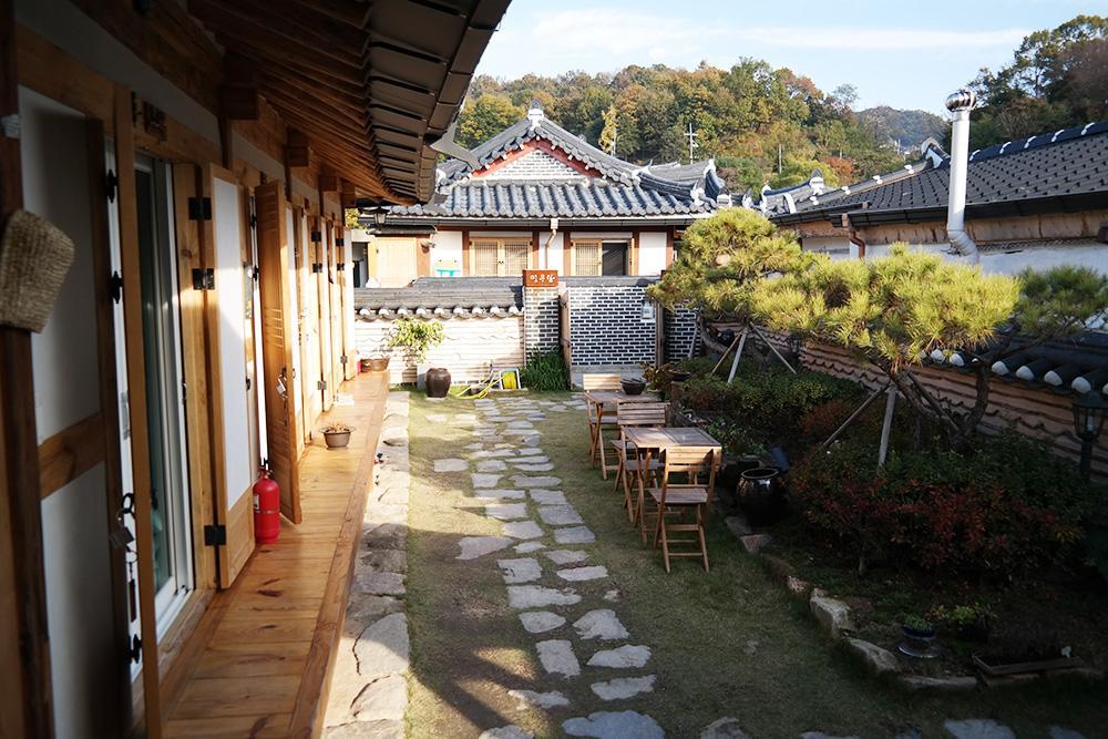 ג'אונג'ו Yeonwoodang Guesthouse מראה חיצוני תמונה
